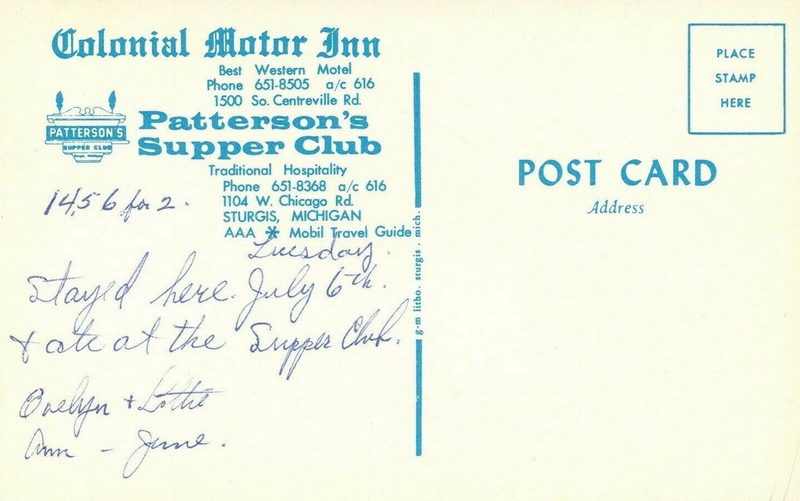 Colonial Motor Inn (Country Hearth Inn and Suites) - Old Postcard